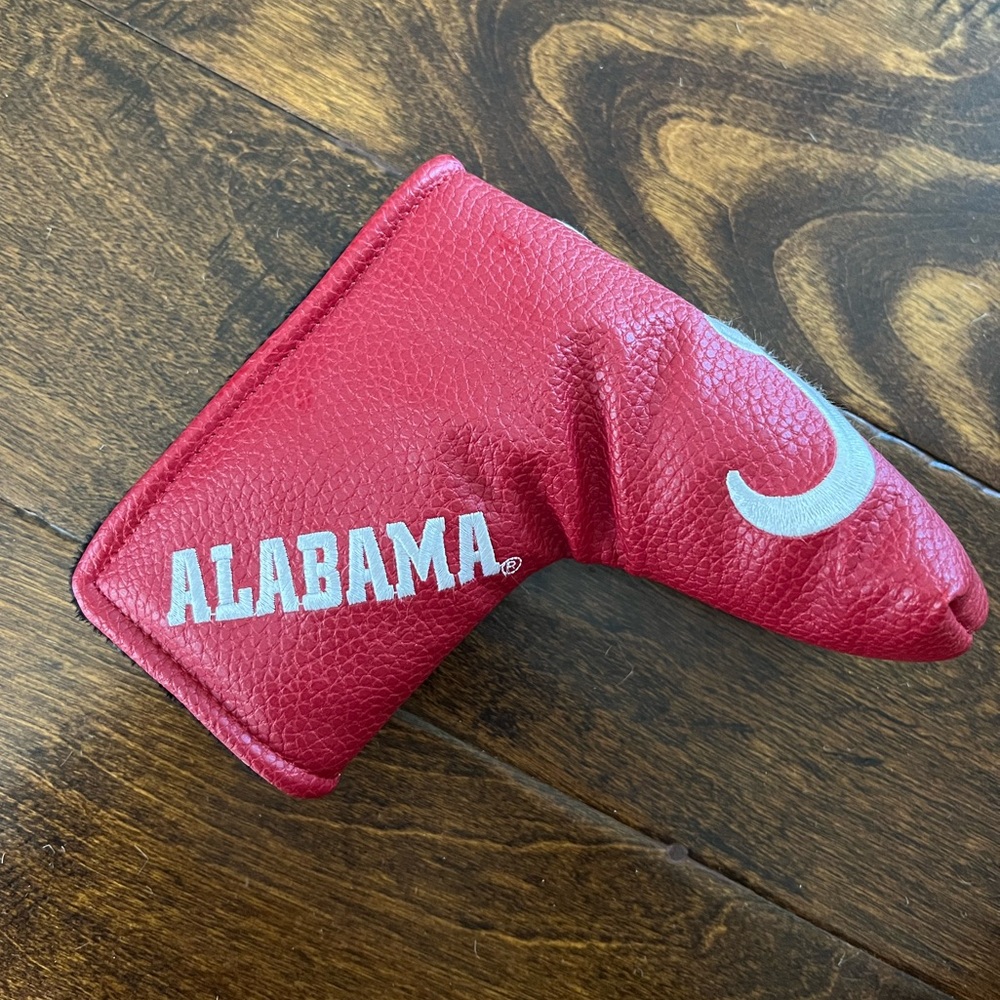 Crimson Tide Red Putter Headcover